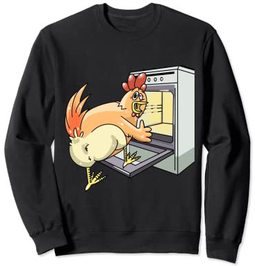 Four amusant pour cuisson au poulet | Thanksgiving | Poulet Sweatshirt