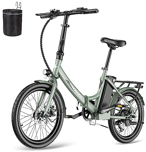 Fafrees F20 Light Elektrofahrrad Klapprad E-Bike 250W Motor 36V 20Ah Akku,20 Zoll E-Fahrrad Faltbares 35N.M Drehmoment E-Mountainbike 25km/h
