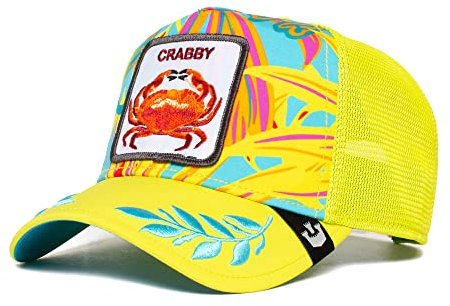 Goorin Bros. Trucker Cap Totally CLAWSOME Yellow Gelb Mehrfarbig, Size:OneSize, Einheitsgröße