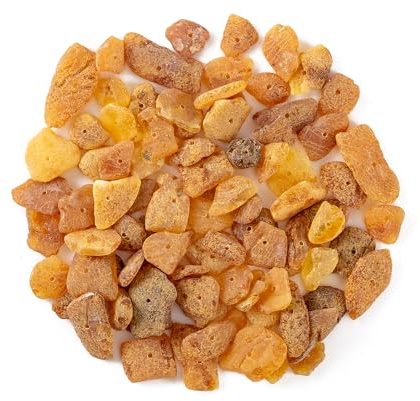 Bernstein-Rohsteine mit gebohrtem Loch (20 Grams) – 100% natürliche baltische Chips für Schmuck und Perlen