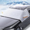 Frontscheibenabdeckung Winter, Auto Frontscheibe, Halbgarage für Auto Wasserdicht, Winddicht, Staubdicht, Kratzfest, UV-Schutz, Windschutzscheibe für Winter, 280X115cm