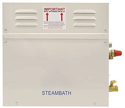 Kit generador de ducha de vapor, 6kw Generador de vapor de vapor de vapor de vapor original Generador de ducha de baño de vapor residencial de fábrica for calefacción de espacio adecuado para uso domé