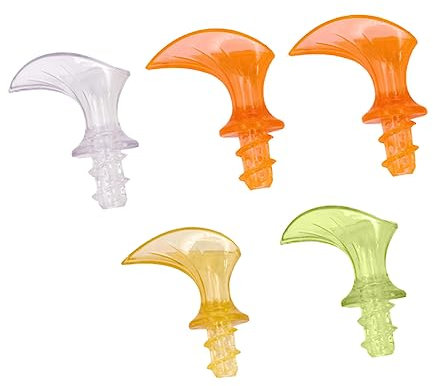 Alipis 5pièces Squeezer Manuel Plastique Pour Agrumes Presse-citron Et Orange Outil De Cuisine Multifonction Couleurs Aléatoires
