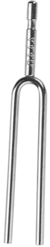 Kisangel Instrumentenstimmgabel A-ton 440 Hz aus Metall Silberne Standard Stimmgabel für Geige Gitarre und Andere Saiteninstrumente Einfach zu Bedienen Professionelles Stimmwerkzeug