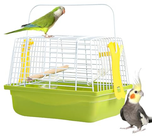 Vogel Transportkäfig - Reiseträger Käfig, Transport Cage Travel Carries | Tragen des Papageienkäfers, Drahtmaterialvogel, Der Vorräte Für Lovebirds, Mittlere, Sittiche Und Kakadose