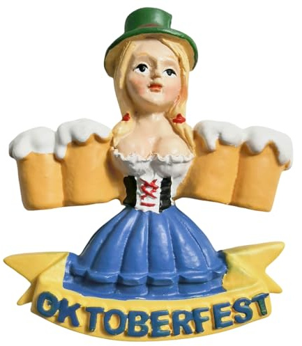 Oktoberfest München Deutschland Reise Souvenir 3D Kühlschrank Magnet Stadt Sehenswürdigkeiten Kühlschrank Deko Magnet Dreidimensionale Home Küche Dekoration