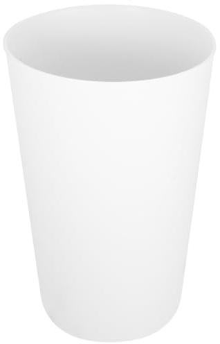 jojofuny Soporte para Paraguas Grande de Plástico Drenaje Organizador Multifuncional para Entrada y Hogar Cubo para Almacenamiento Interior Paragüero Versátil Blanco