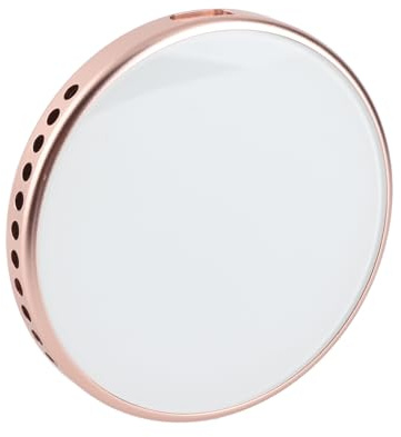 Funien Haut-Parleur de Conférence USB de Bureau, Micro Omnidirectionnel à 360 ° pour Ordinateur PC avec Réglage du Volume, Plug and Play pour PC Portable, Petite Salle de Conférence, (Or)