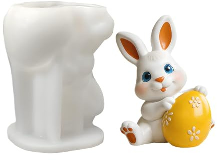 per candele in silicone,Strumento artigianale riutilizzabile a rilascio facile, per candele di Pasqua e compleanno - Idea regalo per la casa feste di compleanno e Pasqua