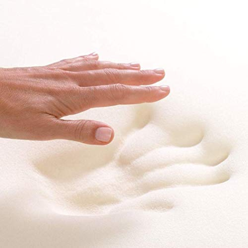 The House of Emily 3 Memory Foam Mattress Topper with Cover (7 FT Emperor 84 x 84 + 3)