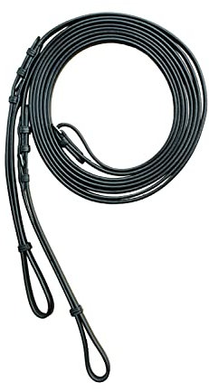 Euroriding GmbH & Co.KG Schlaufzügel Natural Line Schwarz - WB