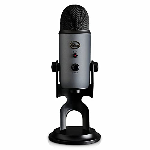 Blue Yeti Microfono USB per Registrazione, Streaming, Gaming, Podcasting su PC e Mac, Mic a Condensatore per Laptop o Computer, Effetti Blue VO!CE, Stand Regolabile, Plug and Play - COLOR