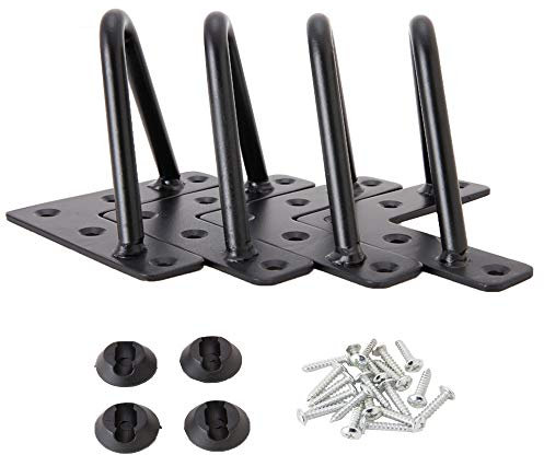 Osring Holztisch Hairpin Beine schwarz 4 Inch schwarz