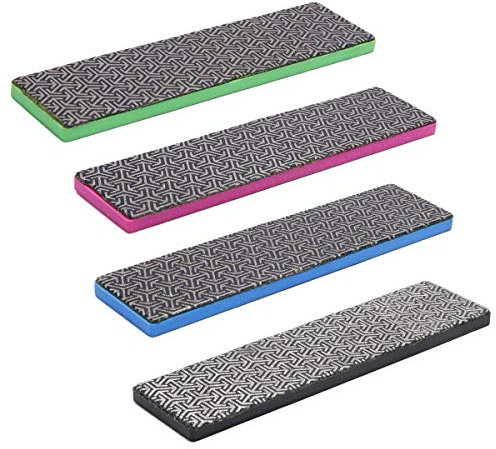 SkinStar Diamantfeilen Racing Feile Kantenschleifer Kantenschärfer 100x25 4er Set