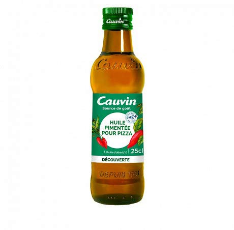 CAUVIN - Huile Pour Pizza 25Cl - Lot De 4 - Vendu Par Lot