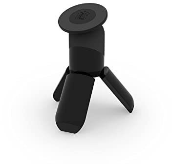 STM MagPod – iPhone MagSafe Tripod – Adjustable iPhone Mount for Optimal Viewing Angles, Selfies and Vlogging – Retractable Legs for Easy Storage and Portability - Black (stm-935-326Y-02)