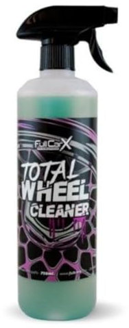 AutoFullCar - Total Wheel Cleaner - Limpia Llantas y Neumáticos FullCarX 750ml. - Potente y Eficaz, Alta Sustancia Activa, Limpiador Desengrasante, Acabado Coating Brillo, Producto Limpieza Coche