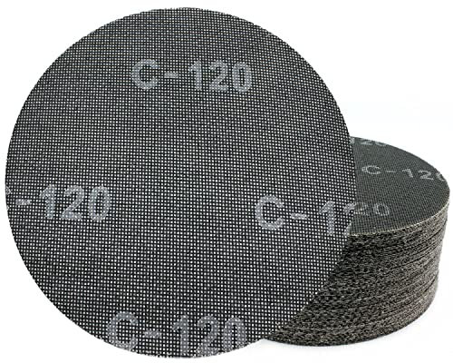Schleifgitter 25 Stück 225 mm Körnung 60 selbsthaftend Schleifscheiben Schleifblätter Schleifpapier für Trockenbauschleifer Giraffenschleifer Wandschleifer Deckenschleifer Langhalsschleifer