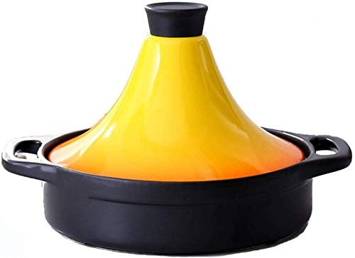 Cacerolas con Tapas Tajine con Tapa en Forma de Cono, Cacerola de cerámica Cacerola Cacerola