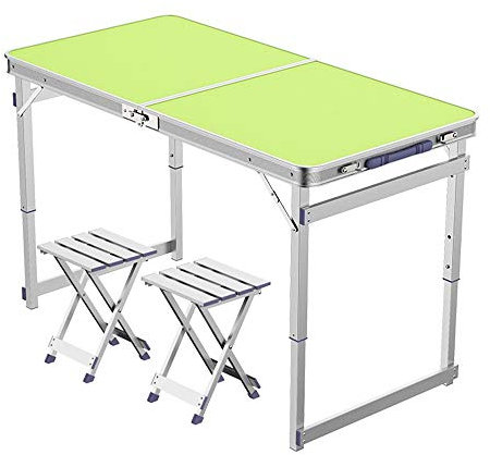 Auto Selbstfahrende Tour Klapptisch und Stuhl Outdoor Picknicktisch Tragbarer Garten Freizeittisch und Stuhl Aktivitätsdisplay Tisch und Stuhl Set (Größe: A) (B) (C)