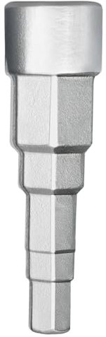 Sukudon Radiator Key， Universal Radiator Spanner，5-Stage Radiator Valve Key， Step Wrench with Square Socket 1/2 Inch Ratchet Drive Radiators，1/2，3/8, 3/4, 1-1/4 Wrenches Tool