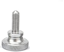 1/2/5 Stück M2 M3 M4 M5 M6 M8 M10 Länge 4–60 mm Rändel hoher Stufenkopf handfest anziehen Rändelschraube Vorhangfassade Glasschloss 304 Edelstahl(Length 20mm,M10 (1pcs))
