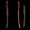 LQSLFsword 102cm Großes Schwert，Zweihändiges Schwert Katana，Samuraischwert，Sharp，Katana Schwert scharf， Handgeschmiedeter hoher Manganstahl
