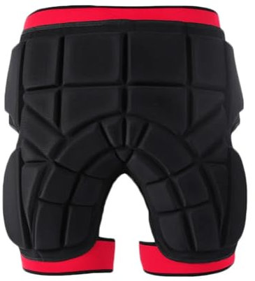 GSJNHY Gepolsterte Ski Schutzhosen Schutzausrüstung, hüftgepolsterte Shorts, Skifahren, Skaten, Snowboard-Schutz-Shorts, Ski-Skate-Snowboard-Aktivitäts-Shorts(S)