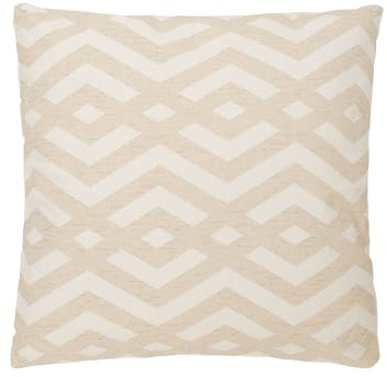 TRAMAS+ Cojín 50x50 - Relleno + Funda - Cojín para sofá - Cojín Decorativos para Sala de Estar, Dormitorio - NELA Beige