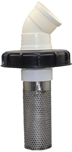 Filtre à eau pour baril de pluie, bouchon de tuyau de pluie | Couvercle de filtre de sortie de réservoir d'eau réutilisable pour les impuretés
