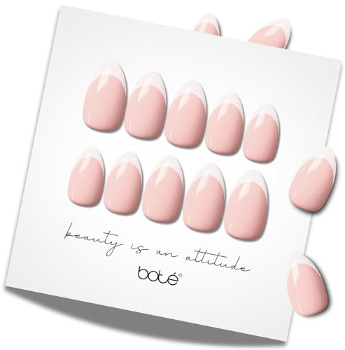 BOTÉ Press on Nails Set, 30 wiederverwendbare Kunstnägel zum Aufkleben, Nägel zum Kleben aus koreanischem Premium Gel, Klebenägel Finger, künstliche Fingernägel | Nägel zum Kleben aus koreanischem Premium Gel, Klebenägel Fingernägel