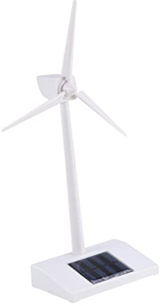 YARNOW Turbina Eolica Da Tavolo Alimentata a Solare in Abs Chiaro Per Istruzione o Divertimento