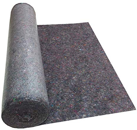 50m² Malervlies Abdeckvlies 1mx50m Anti Rutsch Beschichtung Schutzvlies 180g/m² PE-Folie Bohrfux
