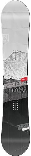Nitro Snowboards Herren Prime RAW Board´24, Allmountainboard, Directional, Flat-Out Rocker, All-Terrain, Mid-Wide