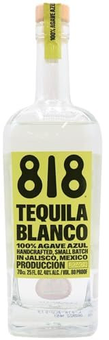 818 Tequila BLANCO | Die Tequila Marke von Kendall Jenner | Aus 100% Blauen Weber Agaven | Koscher & Glutenfrei | 1 x 700ml