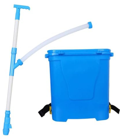 perfk Esparcidor de Fertilizante Manual, Mochila agrícola de 25 l, esparcidor de Fertilizante multifunción, rociador de Fertilizante para Verduras, maíz, Altura Ajustable