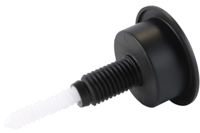 Alnicov Botón De Inodoro De Doble Descarga para Modelo 49, De Plástico ABS, Compatible con Orificios De Cisterna Estándar De 38-42 Mm, Color Negro.