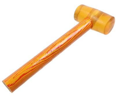 Savagrow Martello in gomma 750, martello a doppia faccia morbido per pavimenti, piastrelle, lavorazione del legno, campeggio e altro