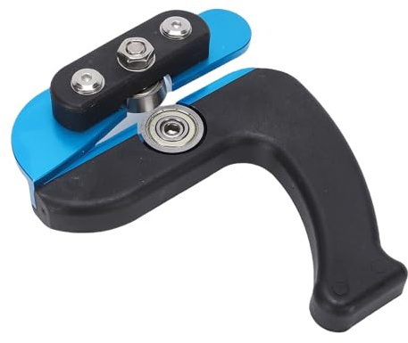 YWBL-WH Taglierina per Impiallacciatura in Legno, Impugnatura in Lega di Alluminio, Utensile Taglio con Design del Taglierina, per Scheda Composita in Plastica in Alluminio, Scheda di