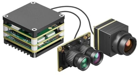 Kompatibel mit HS Airforce Al VisionCube DT Racing FPV Drohnen-Kamerasystem, Wärmebild-Doppelkamera & KI-Tracking-Steuerungsmodul-Kit