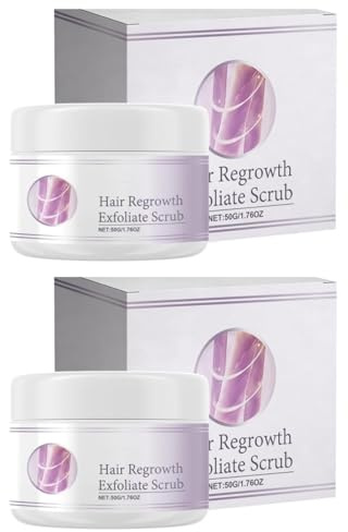 Scrub esfoliante detergente per il cuoio capelluto Deterge delicatamente il cuoio capelluto per capelli naturalmente voluminosi, setosi e lucenti