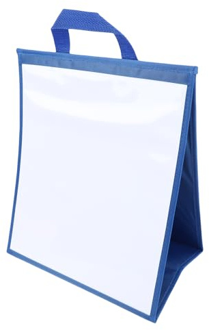 Generic Pizarra Blanca Magnética Portátil de Doble Cara para Aprendizaje en el Aula, Superficie Magnética Fuerte para Niños, Pizarra Blanca Plegable para Aula Preescolar