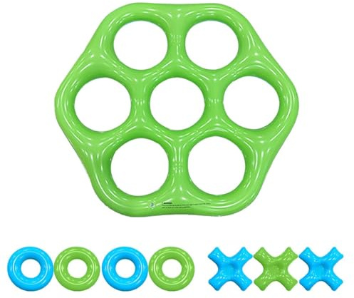 Uppblåsbar Trull Pool Spel | PVC, Spelbräda 100x90 Cm, Bitar 19-20 Cm | Stort Flytande Kastspel För Barn & Vuxna | Sommar Vattenfest För Trädgård, Camping