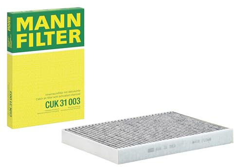MANN-FILTER CUK 31 003 Filtro aria cabina - Filtro Antipolline con Carbonio attivato - per Autovetture + veicoli commeriali