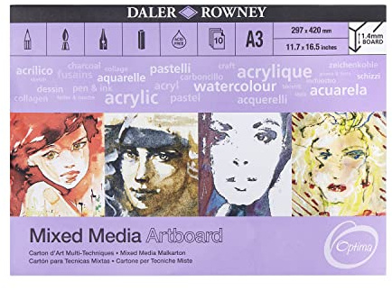 DR A3 Optima Mixed Media Pad, GDAOMBPA3