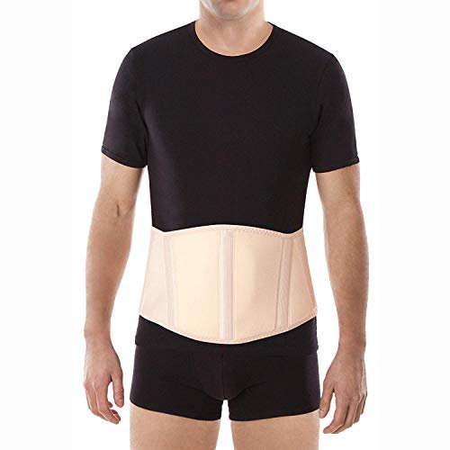 TOROS GROUP MANUFACTURE Ceinture abdominale pour hernie ombilicale avec bandage amovible botte de nombril hommes et femmes Abdominal ergonomique réglable soutien - BEIGE MEDIUM
