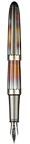 Diplomat Füllhalter Aero Flame Edelstahlfeder B