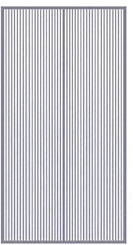 Fliegengitter Magnet 70x195cm Verschiedene Größen Insektenschutz Für Balkontür Automatisches Schließen für zum Schutz vor Insekten Fliegen und Mücken, Grau A