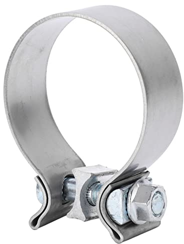 Exhaust Pipe Coupling, 66.5 Mm/2.62 Inch Stainless Steel Exhaust Pipe Coupling Splice Clamp 18308506992 Replacement for 3er 5er X3 X5
