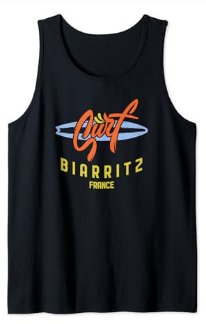 Surf Biarritz, Surfen Biarritz in Frankreich, CrossBoard Tank Top